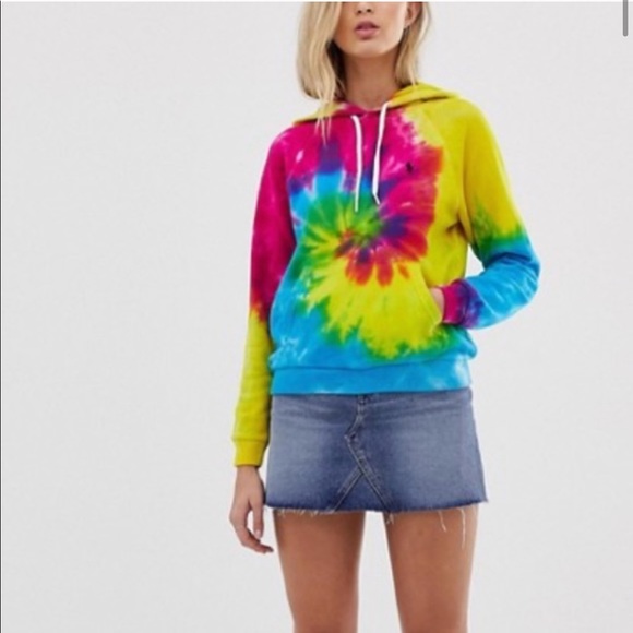 polo ralph lauren tie dye hoodie